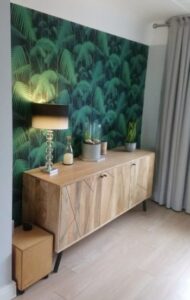 Contemporary Tropical Living Room