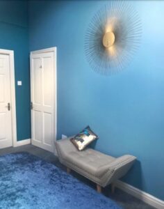 Teal Bedroom