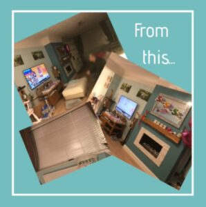 before and after interior design