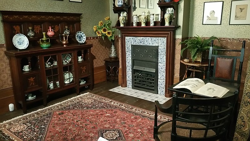 Arts and Crafts movement interior