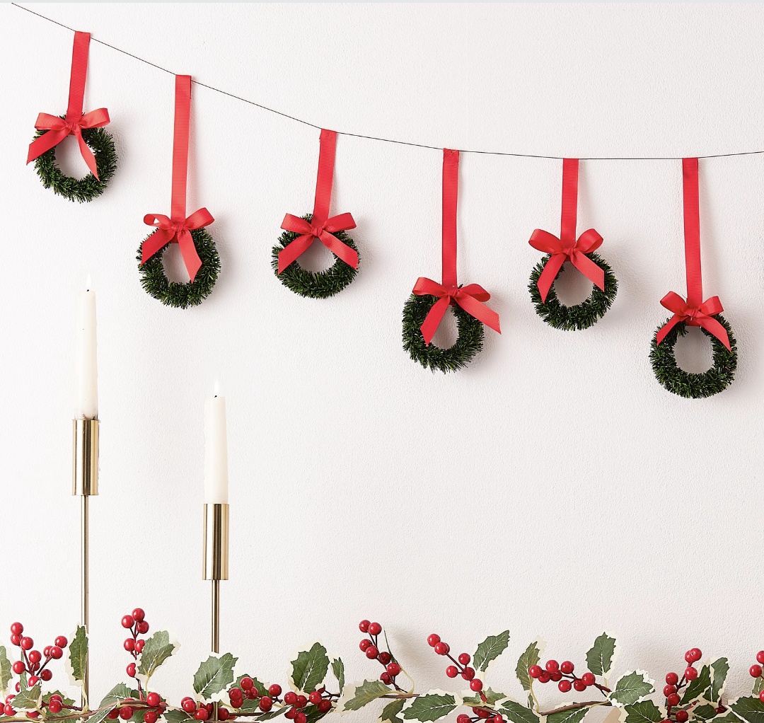 Christmas bunting
